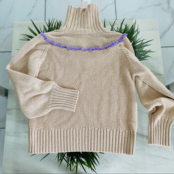 LOVESHACKFANCY Rhett Turtleneck Sweater - Picture 3 of 4